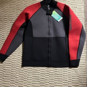 Sea Doo Red and Black Men's Swim Wet Jacket